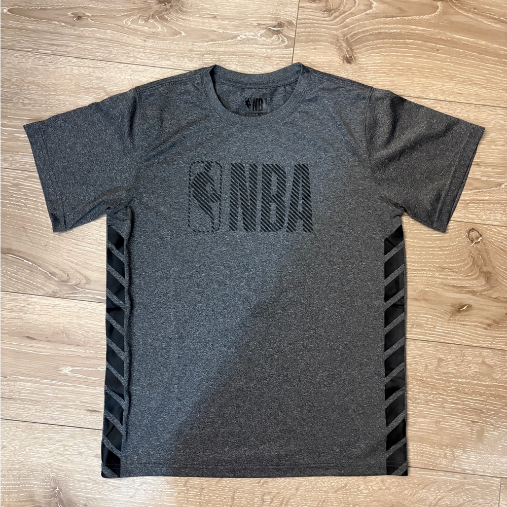 NBA Charcoal Gray Boys Short Sleeve Tee